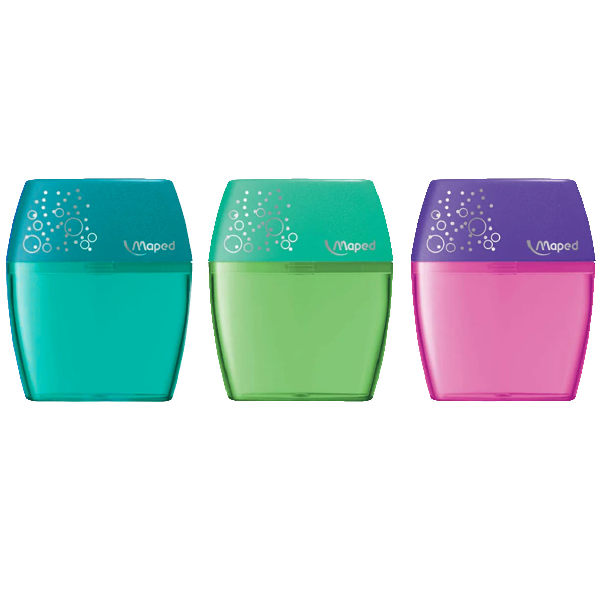 Maped Sharpener SHAKER 2 Holes, MD-534755, Assorted Colors