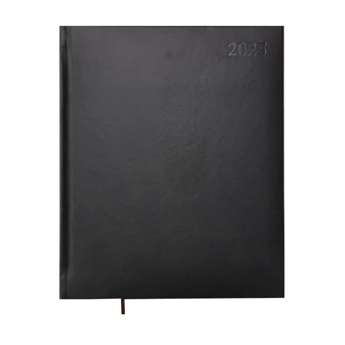 2025 Diary, PU, A4-, 21 x 26 cm, 1Day/Page, Black