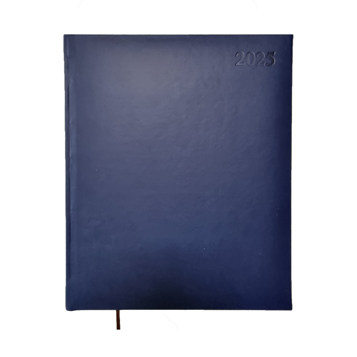 2025 Diary, PU, A5+, 17 x 24 cm, 1Day/Page, Dark Blue