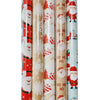 Gift Wrapping Kraft Paper CHRISTMAS, 43cm x 3m, Assorted Designs