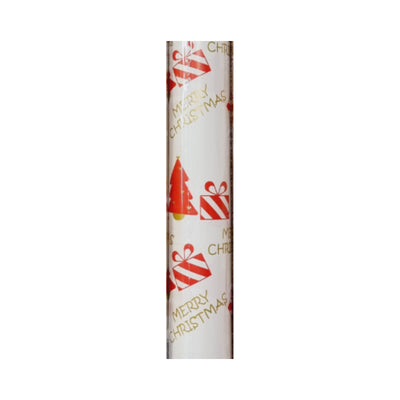 Gift Wrapping Kraft Paper CHRISTMAS, 43cm x 3m, Assorted Designs