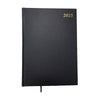 2025 Diary, PVC, A5, 15 x 21 cm, 1Day/Page, Black