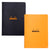 RHODIA Notebook A5, Graph Ruled, 80gsm, 96/pages, Assorted Colors