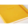 RHODIA Perpetual undated Diary A5, Soft PU Cover, 1Week/1Page, Yellow