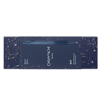 CARAN d'ACHE 849 Ballpoint Pen COSMIC BLUE, Dark Blue - Special Edition