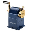 CARAN d'ACHE Metal Rotary Pencil Sharpener COSMIC BLUE, Dark Blue - Special Edition