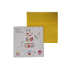 Happy Birthday Cards with Envelope, 12 x 12cm, Assorted Designs