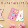 Mini Happy Birthday Card with Envelope, Assorted Designs, per piece