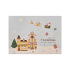 Merry Christmas and Happy New Year Card with Envelope, Assorted Designs, per piece