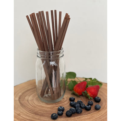 Palmade Disposable Eco Friendly, Biodegradable Straw, 50/pack