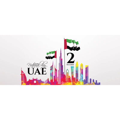 UAE National Day Stickers per pc