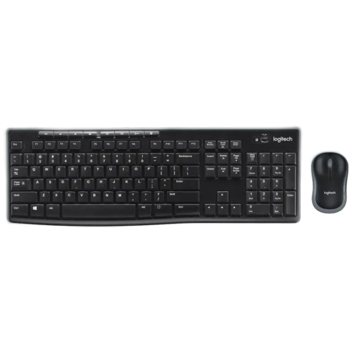 Logitech MK270 Wireless Keyboard and Mouse, English