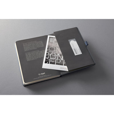 Sigel Notebook CONCEPTUM A5, Hardcover, Graph- Ruled, Grey