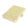 Sigel Notepad JOLIE A6+, Hardcover, Dot-Ruled, Yellow Gold