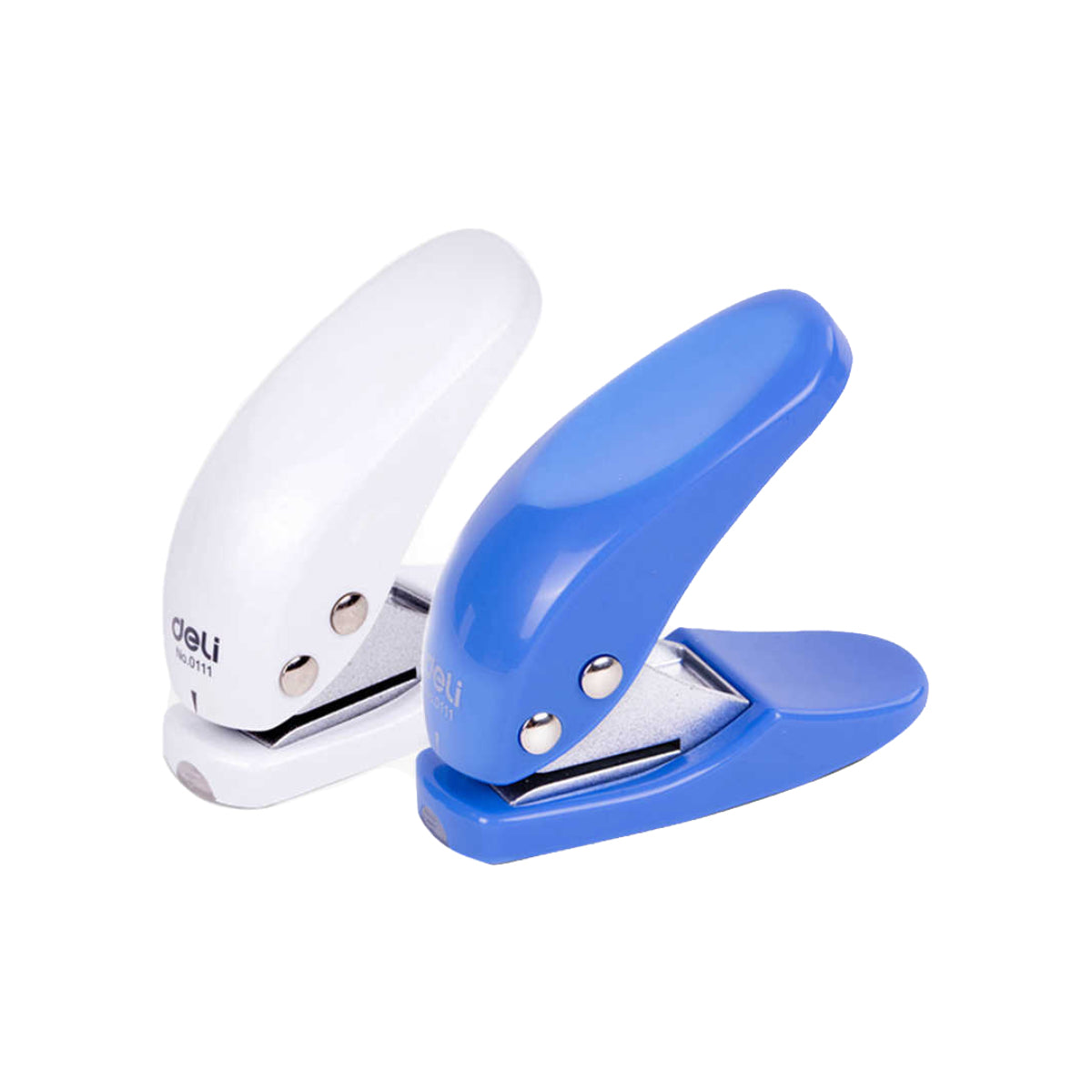 Mini Small Hole Puncher White Color, 10 Sheet Paper Hole Puncher Capacity Single Hole Puncher for Office Use or Gift for Students (White)