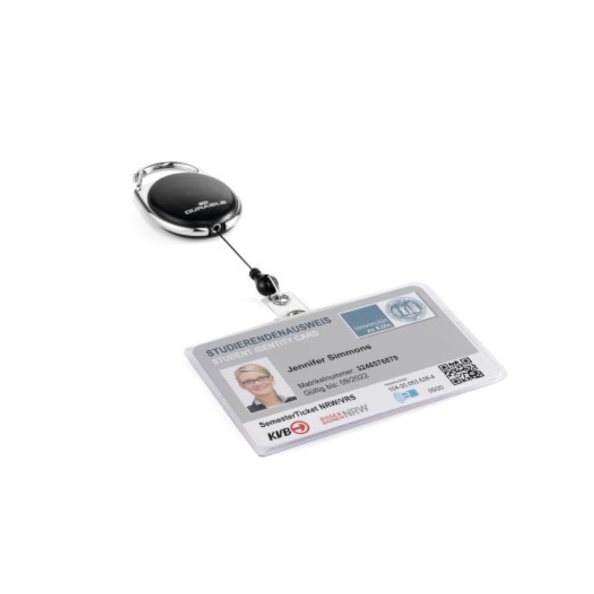 Durable Card Holder with Badge Reel Style - Office S - Office