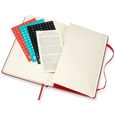 MOLESKINE 2025 Weekly Notebook Diary/Planner A5, 13 x 21 cm, hardcover, Scarlet Red