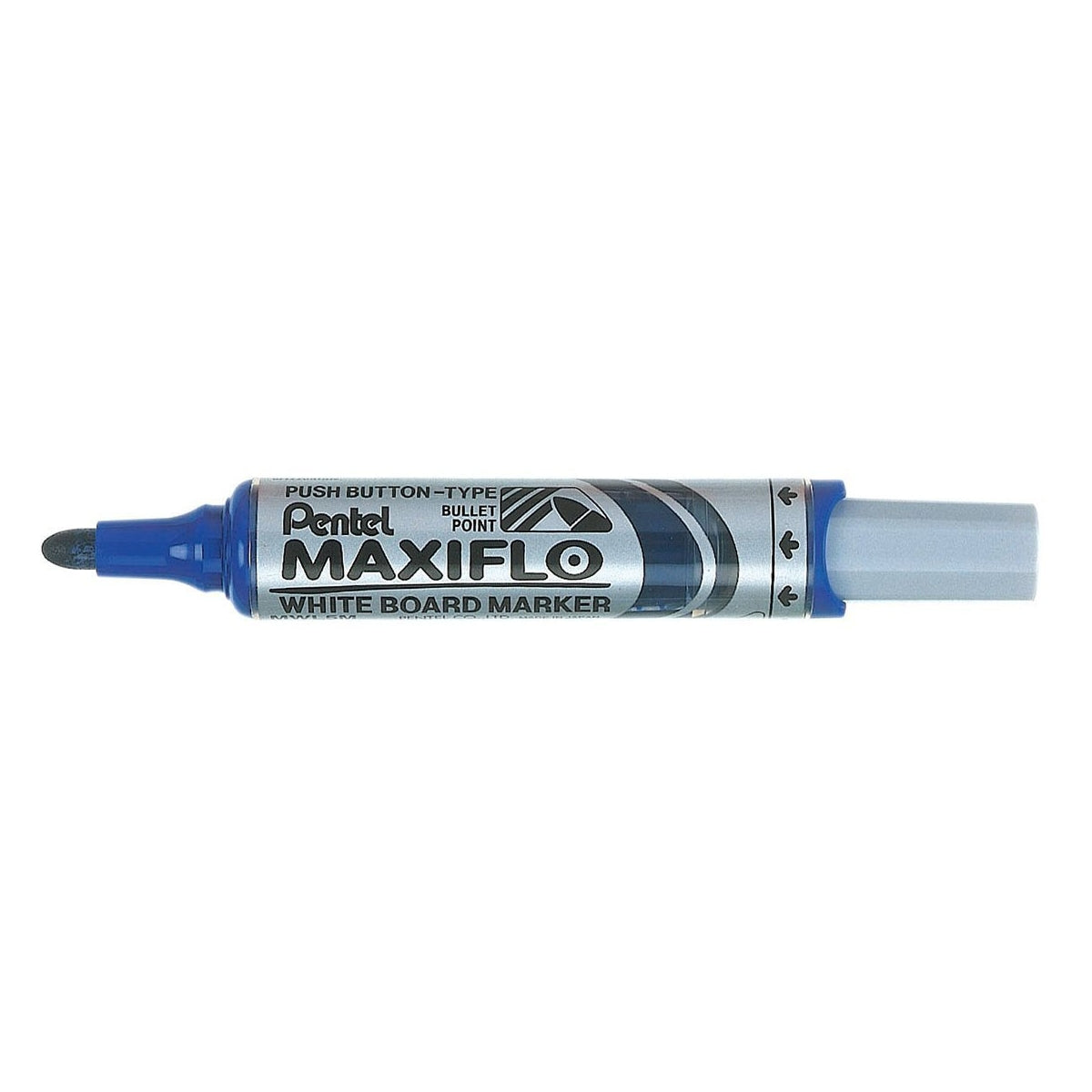 Pentel Maxiflo Whiteboard Marker Chisel Tip ( Pack of 3) - Black, Blue ,  Green